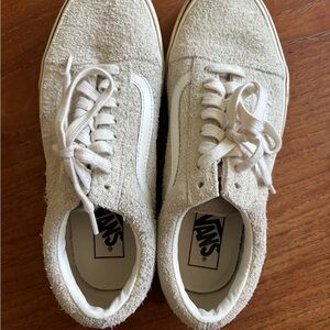 White vans with black trim - in good condition!